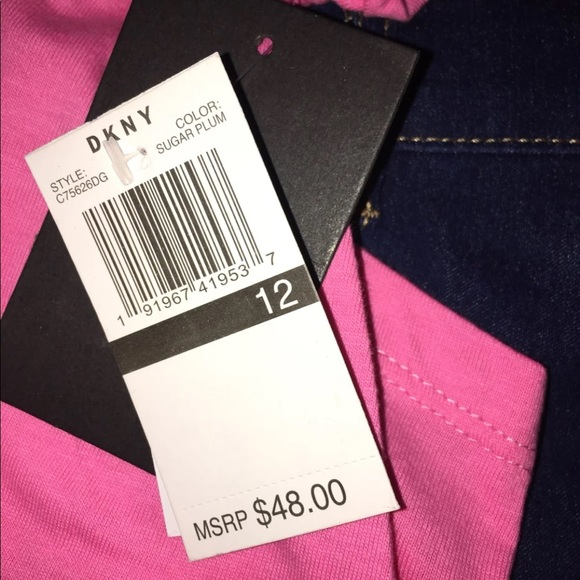 💗💗Simply Gorgeous Girl’s Short and Top New with Tags Size12 DKNY 2-pcs. - Picture 3 of 6
